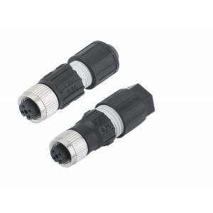 99 0528 14 04 M12-A female cable connector